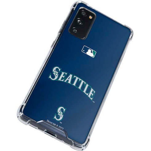 MLB Seattle Mariners Alternate/Away Jersey Galaxy S20 FE Clear Case